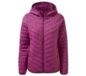 Chaqueta acolchada con capucha Craghoppers Compresslite V para mujer/dama 8 UK
