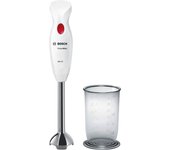 Batidora de mano CleverMixx MSM24100 - BOSCH - 400W - Pie de acero inoxidable desmontable - 1 velocidad - Cuenco - Blanco