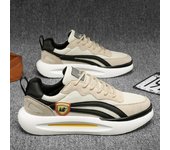 Zapatillas de deporte para hombre Zapatos de primavera y verano para hombre Zapatos para correr coreanos de moda Zapatillas de deporte casuales para hombre 39 negro