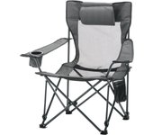 VECELO - Silla de camping compacta, plegable y para exteriores, con taza, ideal para acampar en solitario, ideal para la convergencia y la capacidad de carga.