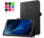 Funda de cuero para Samsung Galaxy Tab A 8,4 T307, funda para Tab A 8,0 SM T290 T380 T385 P200 P205, carcasa para Tab A7 Lite 8,7 T220 Tab A 8.0 P200 rojo