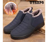 Zapatos de algodón impermeables más terciopelo grueso zapatos de algodón cálidos para hombres zapatos antideslizantes para hombres invierno 44