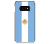 Coque Téléphone - Samsung - Galaxy S10e - Drapeau Argentin - Souple - Multicolore