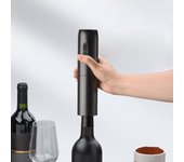 Abridor de vino eléctrico, sacacorchos automático recargable con base de carga, abridor de botellas de vino, recargable por USB, accesorios para herramientas de cocina 1Set