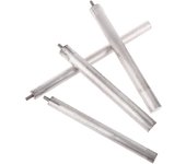 Ánodo Rod del magnesio del calentador de agua M4/M6 para los accesorios del vaporizador del radiador 1(M4,14*140mm)