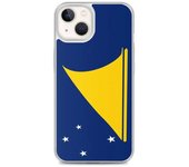 Coque pour iPhone - PIXELFORMA - iPhone 13 - Drapeau des tokelau - Design léger - Sopa de silicona