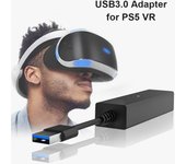 Adaptador de mini cámara USB 3.0 para PS5 VR, cable adaptador macho a hembra, conector de cámara PS5 PS4, accesorios para juegos VR negro