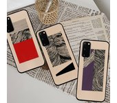 Funda abstracta para Samsung Galaxy S7 Edge Plus, S9, S20Plus, S20ULTRA, S10lite, S225G y S10 samsungS22plus5G