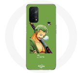 Coque pour Oppo A74 5G One piece Manga Zoro epée