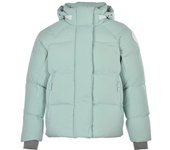 Chaqueta de plumón para hombre y mujer, ropa de trabajo con cuello de piel para pareja de invierno, abrigo de plumón de pato blanco XS