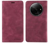003 Para Xiaomi Redmi A3 / Poco C61 4G Funda RFID Bloqueo Billetera Cuero + Protector de Teléfono TPU