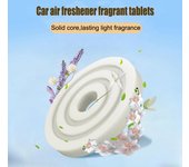 Pastillas aromáticas para ambientadores de coche, accesorios, perfume para automóvil, material de PE, difusor de perfume, accesorios complementarios