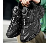 Zapatos para hombre, zapatillas de deporte para hombre, zapatos casuales para hombre, Tenis, zapatos de lujo, zapatillas de entrenamiento para carreras, zapatos sin cordones, mocasines de moda, zapatos para correr para hombres 35 negro