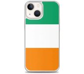 Funda iPhone - iPhone 13 mini - Drapeau Côte d'Ivoire - Souple - Multicolore - Verticale