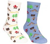 TRESPASS Calcetines de camping para niños/niños (Paquete de 2) 12 UK