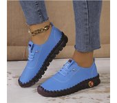 2024 nuevos zapatos casuales para mujer, diseño de marca con patrón de moda, mocasines de suela gruesa para caminar al aire libre, zapatos deportivos cómodos para mujer 36 negro