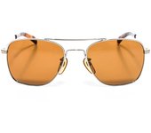 Gafas de Sol Estilo Piloto de Metal 7019S para Hombre TU plata