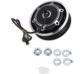 Motor de cubo para patinete eléctrico, 48 V, 100 W, para bicicleta eléctrica, sin escobillas, con freno de disco, para exterior de 10 pulgadas