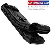Estuche para consola portátil MSI Claw A1M, carcasa protectora de TPU suave, cubierta trasera a prueba de golpes con soporte, accesorios para juegos