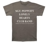 The Beatles - Camiseta unisex para adultos Sgt Peppers Lonely Hearts Club Band Drum XL carbón
