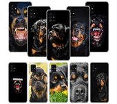 Funda de teléfono con diseño de perro rottweiler para Samsung Galaxy A12, A22, A32, A42, A52, A72, A51, A71, 5G, A41, A31, A21, A02S, M12, M21, M31, M30S Samsung A12 5G