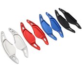Volante con levas de cambio DSG para BMW Serie 1/2/3/5/6/7 GC GT Touring F40 F44 G20 G21 G30 G31 G32 G11 G12 plata