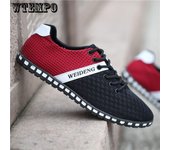 Zapatos de malla de verano para hombre, zapatos perezosos transpirables, zapatos antiolor para hombre, zapatos informales de fondo suave para hombre, zapatos de tela antiguos de Beijing 40 gris claro