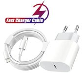 Cable de carga rápida PD de 30 W para Apple iPhone 14 Plus 13 12 mini 11 Pro XS Max XR X iPad 9 Cable de carga rápida PD de 35 W de 1 m 1 M