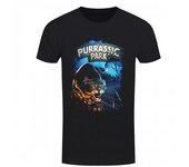 Camiseta Purrassic Park para hombre de Horror Cats 3XL negro