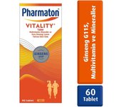 Pharmaton Vitalidad 60 Comprimidos blanco
