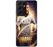 Coque Maniacase pour Samsung Galaxy S21 Ultra 5g Kylian Mbappe Real Madrid Wallpaper