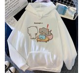 Bubu Dudu-sudaderas con capucha para mujer, ropa de calle estética Kawaii Unisex, sudaderas japonesas 2023 2XL