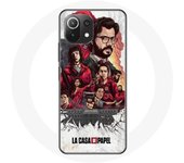 Coque pour Xiaomi Mi 11 Lite La Casa De Papel affiche art