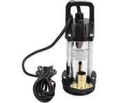 Bomba Sumergible DC 24V 220W 3 metros cúbicos/h 8m Elevación Motor de Cobre sin Escobillas Salida de Agua de 1 pulgada para Rancho