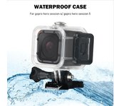 Carcasa impermeable para GoPro Hero 5 y 4 Session, protección subacuática de 45 m, accesorios para GoPro Hero 5 y 4 Session