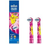 Cepillo de dientes de repuesto Oral B Sumizumi C Kids, color rosa, 2 unidades color rosa