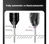 Mini destornillador eléctrico inalámbrico, conjunto de herramientas eléctricas portátiles, eléctrico multifuncional recargable Set A