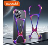 Funda de teléfono de Metal de aleación de Zinc para iPhone 14, 13, 15 Pro Max, carcasa de disipación de calor sin marco, parachoques a prueba de golpes, Funda anticaída For iPhone 13 gris