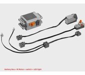 Kit de modificación de motor de potencia Lego Technic para sets 8293, 42068, 42039, 42053 y 42050
