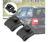 Gancho para parasol, abrazadera para cortina trasera, clip para cortina trasera para A4 2005-2008, 2 piezas de plástico de repuesto para gancho de cortina de puerta trasera CHINA