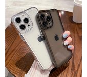 Funda de teléfono suave transparente con protección para cámara para iPhone 13, 12, 11 Pro Max, X, Xs Max, Xr, 7, 8 Plus, SE, funda protectora transparente a prueba de golpes For iPhone SE 2020