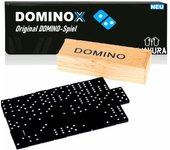 Juego de dominó DOMINOX Piedras de dominó Juego de habilidad Juego de pensamiento m. caja