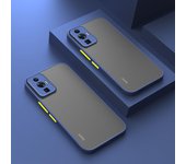 Funda híbrida mate transparente de lujo para Xiaomi POCO F5 X5 X4 X3 F4 F3 M4 M3 F2 Pro X2 GT, carcasa trasera rígida de PC de silicona suave. POCO F5 negro
