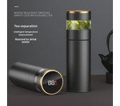 Taza térmica de acero inoxidable 316 para té y agua: portátil para usar en casa, la oficina o el coche. 450ml