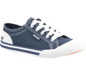 ROCKET DOG Zapatos Jazzin para mujer/señoras 3 UK azul oscuro/gris