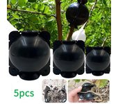 5 bolas de enraizamiento para plantas, caja de injerto para jardín, caja de enraizamiento para propagación de árboles jóvenes, caja de enraizamiento para trasplante de plantas, bola de vivero reutilizable 1PC MINI