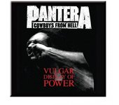 Pantera Vulgar Display Of Power Imán para nevera One Size blanco/negro
