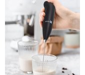 Minibatidor de leche portátil, espumador eléctrico portátil, batidora de café, espumador de leche, batidor de huevos, agitador, herramientas de cocina portátiles