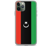 Coque iPhone - Libye - Drapeau - Souple - Multicolore - Compatible iPhone 11 Pro