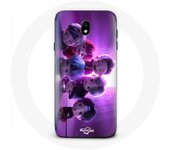 Coque pour Samsung Galaxy S5 BTS TinyTAN Animation Affiche RM Jin Suga J-Hope Jimin V Et Jungkook Mic Drop